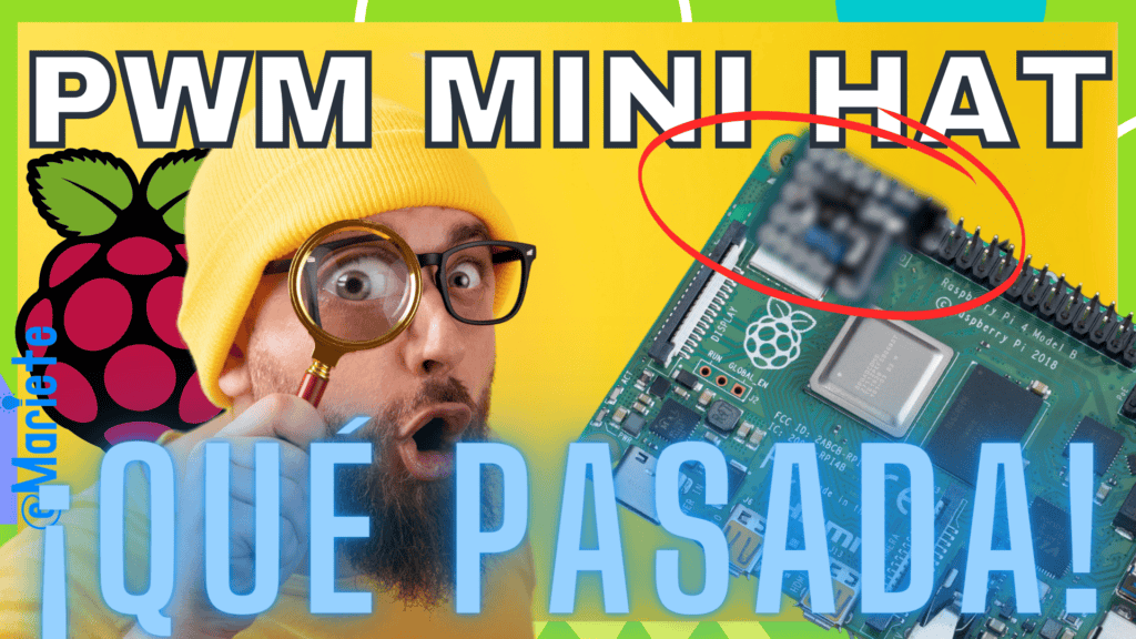 Tarjeta Raspberry Pi con módulo WPM Mini Hat, proyecto tecnológico innovador, pieza clave para automatización.
