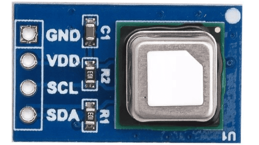 CO2, temperature and humidity sensor Sensirion SCD41 Blue Plate